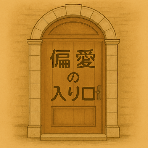 偏愛の入り口